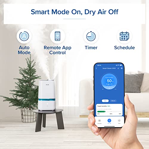 Smart Wi-Fi Humidifier with Essential Oils Diffuser