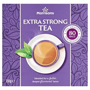 Morrisons Extra Strong Tea Bags 80's 232g