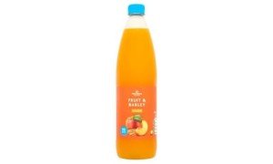 Morrisons No Added Sugar Peach Fruit and Barley Drink, 1L