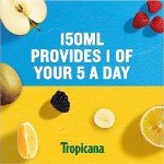 Tropicana - Pure Tropical Fruit Juice - 100% Pressed Pure Fruit Juice, No Added Sugar - Pure Juice, Squeezed, Contains Vitamin C - Soft Drinks, Tropical Juice Bottles, Non Alcoholic Drinks - 1.5L