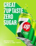 7UP Zero Lemon & Lime Cans 24 x 330ml