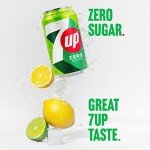 7UP Zero Lemon & Lime Cans 24 x 330ml