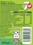 7UP Zero Lemon & Lime Cans 24 x 330ml