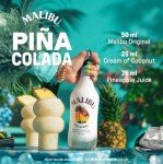 Malibu Original White Rum with Coconut Flavour, 1L