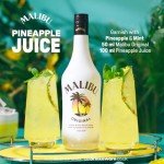 Malibu Original White Rum with Coconut Flavour, 1L