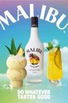 Malibu Original White Rum with Coconut Flavour, 1L