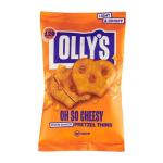 Olly's Pretzel Thins, New Variety Pack, 35g (Pack of 10), x2 Salted, x2 Multi Seeded, x2 Sour Cream, x2 Sweet Chilli x2 Cheesy, Low Calorie Snacks, Low Fat, Source of Fibre, No Preservatives