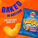 Walkers Wotsits Really Cheesy Multipack Snacks, 12x16.5g