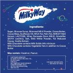 Milky Way Chocolate Bars, Nougat & Milk Chocolate Multipack, 6 x 21.5g, Ideal for Party Bag Fillers, Snacks or Hamper