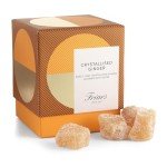Friars Crystallised Ginger Gift Box - 230 grams | Fresh, Fiery & Hot, Large Stem Ginger Sweets in Sugar | for After Dinner Chocolate Alternative, Special Occasions, Birthdays & Vegan, Dairy Free Diets