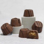 KAKOA Vegan Salted Caramel Chocolate Box - 8 Vegan Milk Chocs | Sea Salted Caramel | Plant Based Luxury Chocolates For Special Occasions | Gifts for Vegans, Vegetarian, Dairy Free Diets