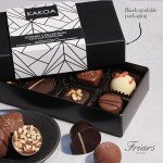 KAKOA Vegan Chocolate Assortment Collection - 8 Pieces | Brownie, Coffee, Caramel, Liqueur etc | Plant Based Luxury Chocolates For Special Occasions | Gifts for Vegans, Vegetarian, Dairy Free Diets