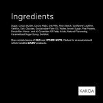 KAKOA Vegan Salted Caramel Chocolate Box - 8 Vegan Milk Chocs | Sea Salted Caramel | Plant Based Luxury Chocolates For Special Occasions | Gifts for Vegans, Vegetarian, Dairy Free Diets