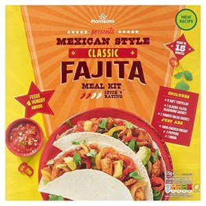 Morrisons Mexican Style Classic Fajita Meal Kit 475g