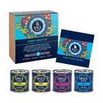 Curry Night Kit by Spice Pots - 100% Natural Ingredients - 4 x 40g Spice Blends - 8 Curry Recipe Booklet - Korma, Bhuna, Goan & Indian Tandoori Vegan Curry Powder - Cooking Gifts for Women & Men