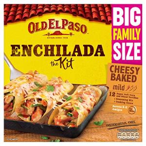 Old El Paso Cheesy Baked Enchilada Kit, 995g (Pack of 1)