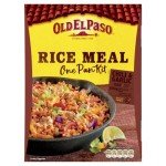 Old El Paso Chilli & Garlic One Pan Rice Meal Kit 355g (Pack of 6)