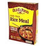Old El Paso Chilli & Garlic One Pan Rice Meal Kit 355g (Pack of 6)