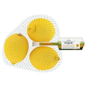 Fresh Organic Lemons - 3 Pack