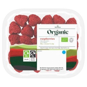 Organic Raspberries - 125g Pack