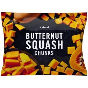 Frozen Butternut Squash Chunks, 500g