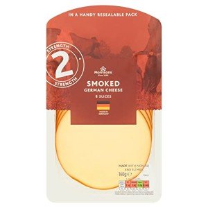 Morrisons Smoked German Sliced Cheese 160g