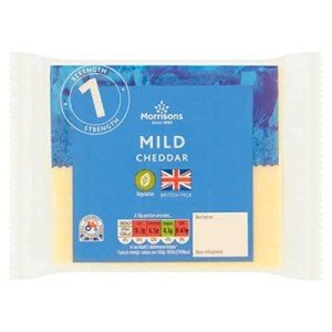 Morrisons Mild White Cheddar Cheese 240g