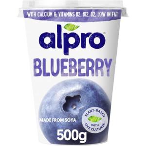 Alpro Blueberry Plant-Based Soya Yoghurt, 500g