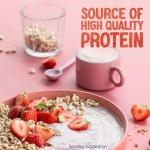 Alpro Strawberry & Raspberry Plant-Based Yoghurt 150g