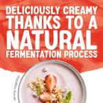 Alpro Strawberry & Raspberry Plant-Based Yoghurt 150g