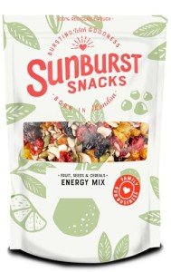 Sunburst Snacks Energy Nut, Seed & Fruit Mix 500g
