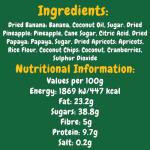 Tropical Dried Fruit Mix – 1kg Resealable Bag