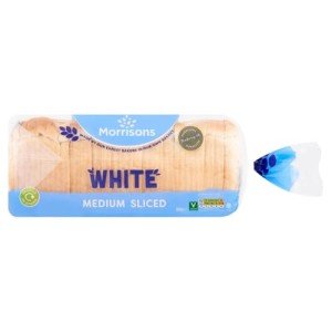 Morrisons Soft Medium White Bread, 800g