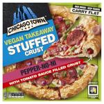 Vegan Stuffed Crust Pepperoni Pizza - Chicago Town
