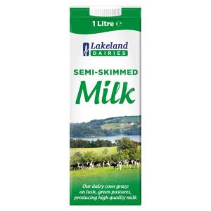 Lakeland Dairies Semi-Skimmed Long Life Milk 6 Pack