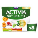Activia Strawberry & Mixed Fruit Yogurt 8 Pack
