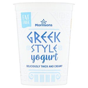 Morrisons Fat-Free Greek Style Yogurt 500g
