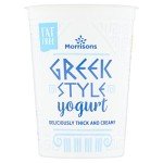 Morrisons Fat Free Greek Yogurt 500g