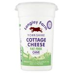 Yorkshire Fat Free Cottage Cheese with Chives, 250g