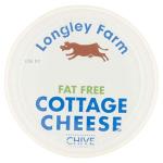 Yorkshire Fat Free Cottage Cheese with Chives, 250g