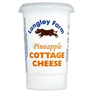 Pineapple Cottage Cheese by Longley Farm, 250g