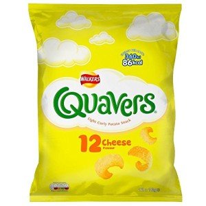 Walkers Quavers Cheese Snacks - 12 Pack