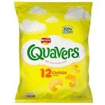 Walkers Quavers Cheese Snacks - 12 Pack