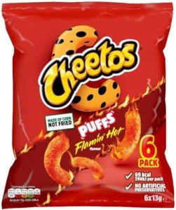 Sweet and Spicy Flamin' Hot Cheetos Puffs Multipack