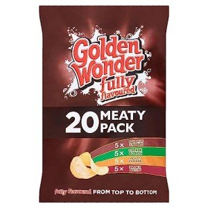 Golden Wonder Meaty Pack - 20 x 25g