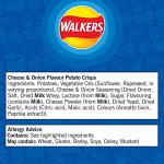 Walkers Cheese and Onion Crisps Multipack 12x25g