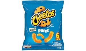 Cheetos Puffs Cheese Snack Multipack - 6 Bags