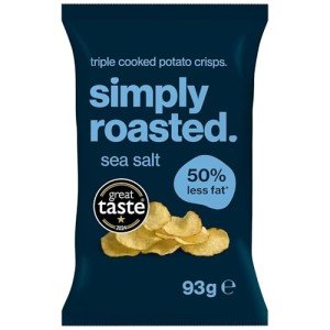 Simply Roasted Sea Salt Crisps - 12 Packs