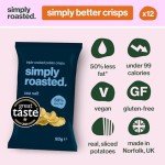 Simply Roasted Sea Salt Crisps - 12 Packs