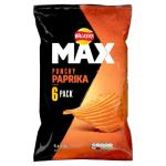 Walkers Max Punchy Paprika Crisps Multipack 6x27g